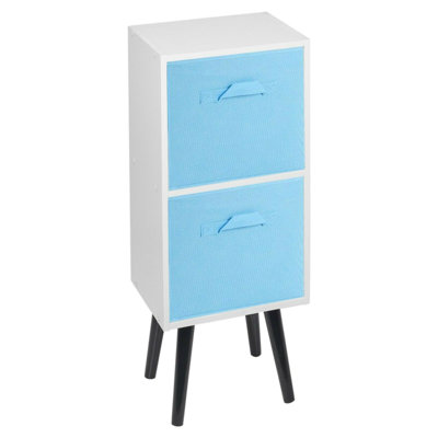 Melvyn 75cm H x 30cm W Wood Cube Bookcase