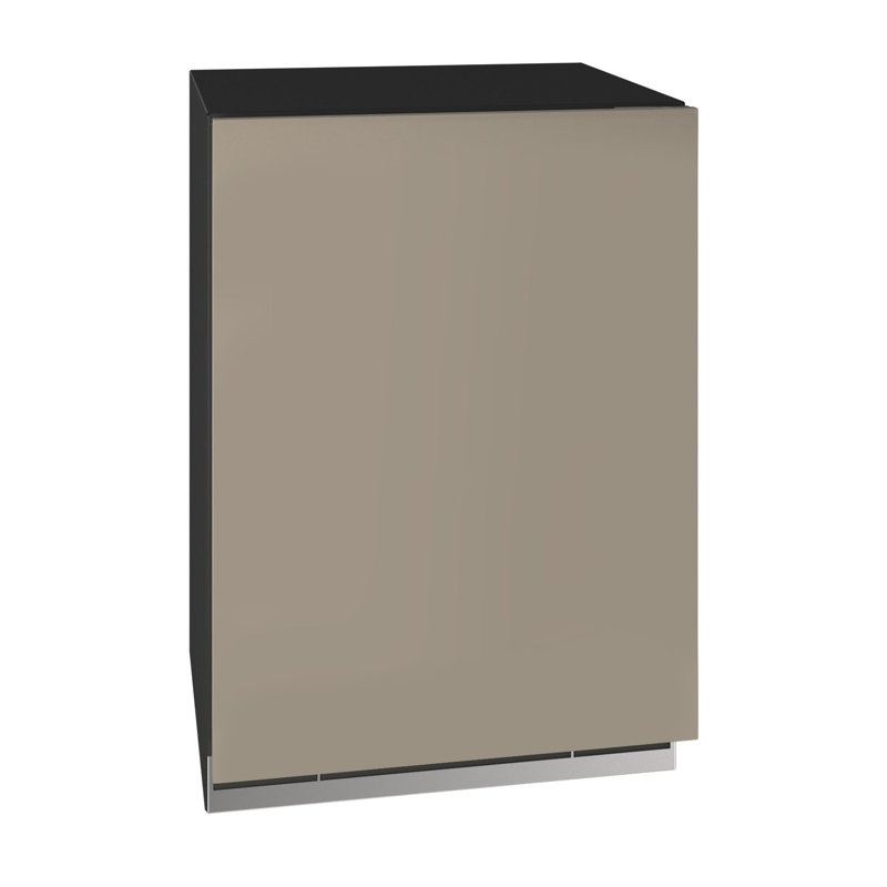 U-Line 24"W. Home 5.1 Cu.Ft. Beverage Center - Panel Ready, Panel Ready Solid Frame