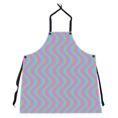 No Holiday Synthetic Cotton Bib Apron