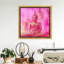 Bouddha rose - impression sur toile tendue-66812717-66812720
