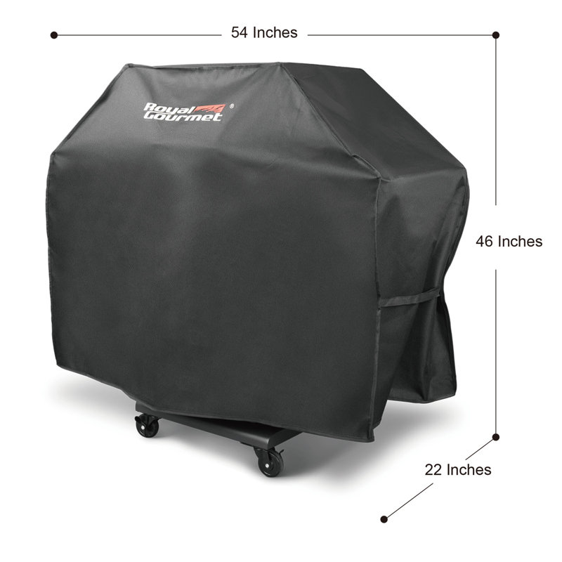 Arlmont & Co. Tanesha 54'' W x 21.6'' D Grill Cover, 54"