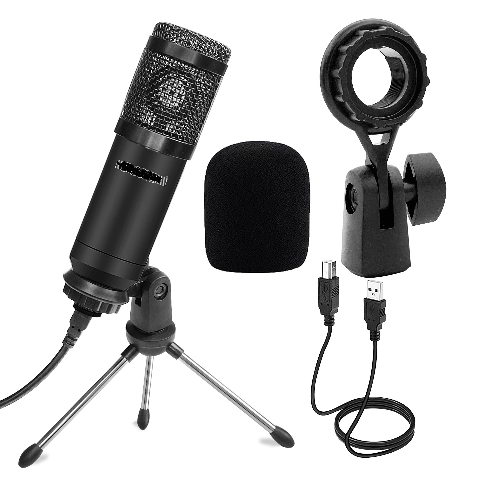 Microphone PC pro avec trépied, idéal ur ou Gamer Online, Microphones