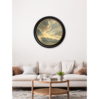 Study Of Clouds by Mid-1800s - Single Picture Frame Print on Archival Matt 230gsm Paper