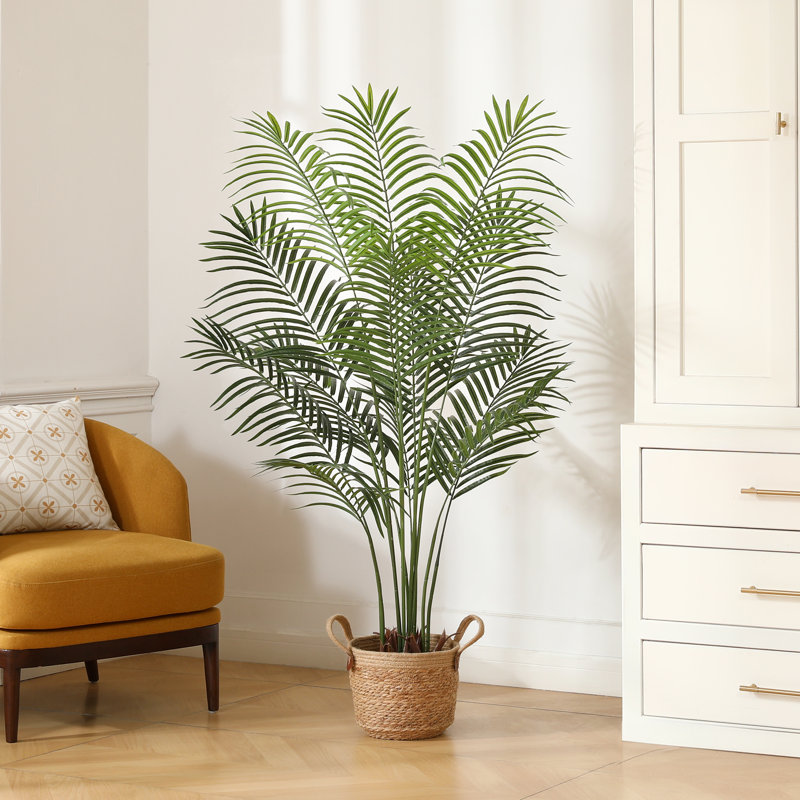 Palmier artificiel Adcock en pot, H 47 po x l 30 po x P 30 po