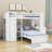 Gulshad Kids Twin Over Twin Bunk Bed with Drawers-520108654