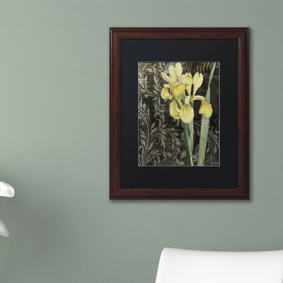 Jadaya Ode to Yellow Flowers' by Color Bakery Framed Graphic Art