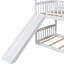 Lit simple superposé avec glissade - Option de chambre amusante et relaxante pour maximiser l'espace