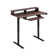 48"Home Office Height Adjustable Standing Desk,Computer Desk With Keyboard Tray, Power Outlets, Led Lights & Monitor Shelf,Usb Ports And Hooks