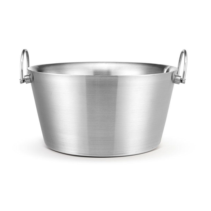 Zens Stainless Steel Beverage Tub Wine Bucket Ice Bucket