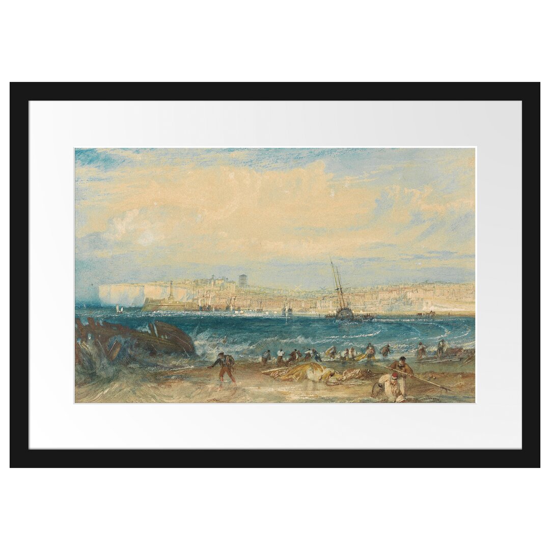 Gerahmtes Leinwandbild Margate von William Turner