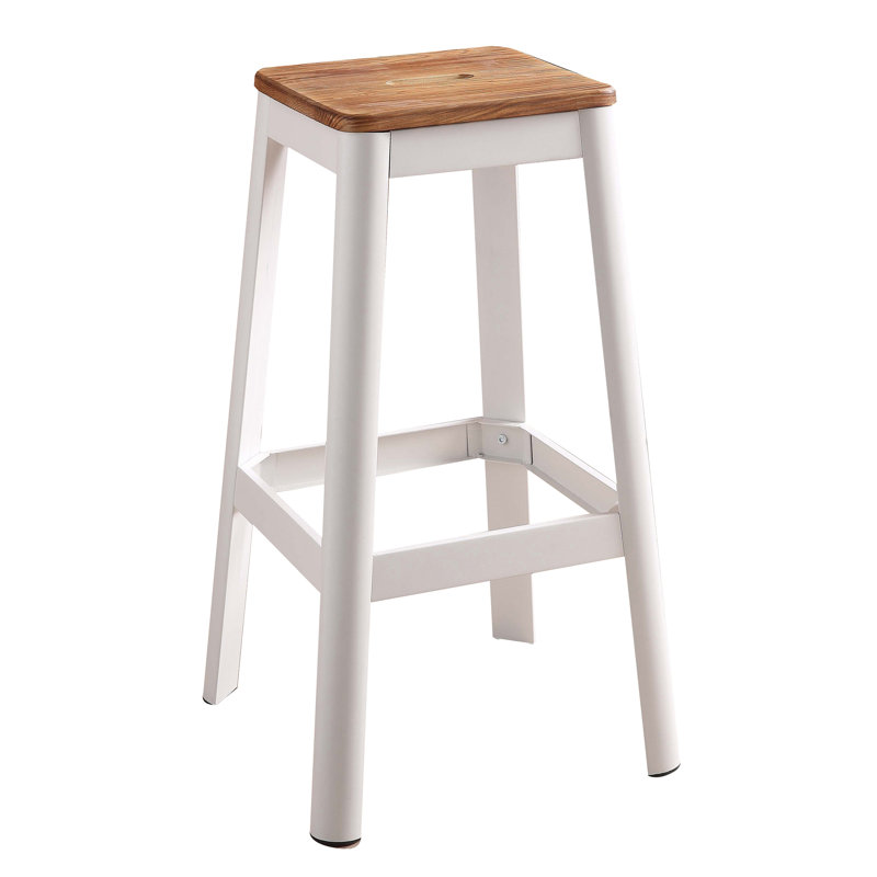 Tabouret de bar 30 po Kerr, Blanc