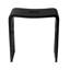 Tabouret de salle de bain noir