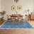 Machine Washable Rug Modern Scalloped Rug Non Slip, Neutral Indoor Carpet, Soft Non Shedding Floor Covering, Low Pile Thin Foldable Printed Mats for Living Room Bedroom Nursery-691826251