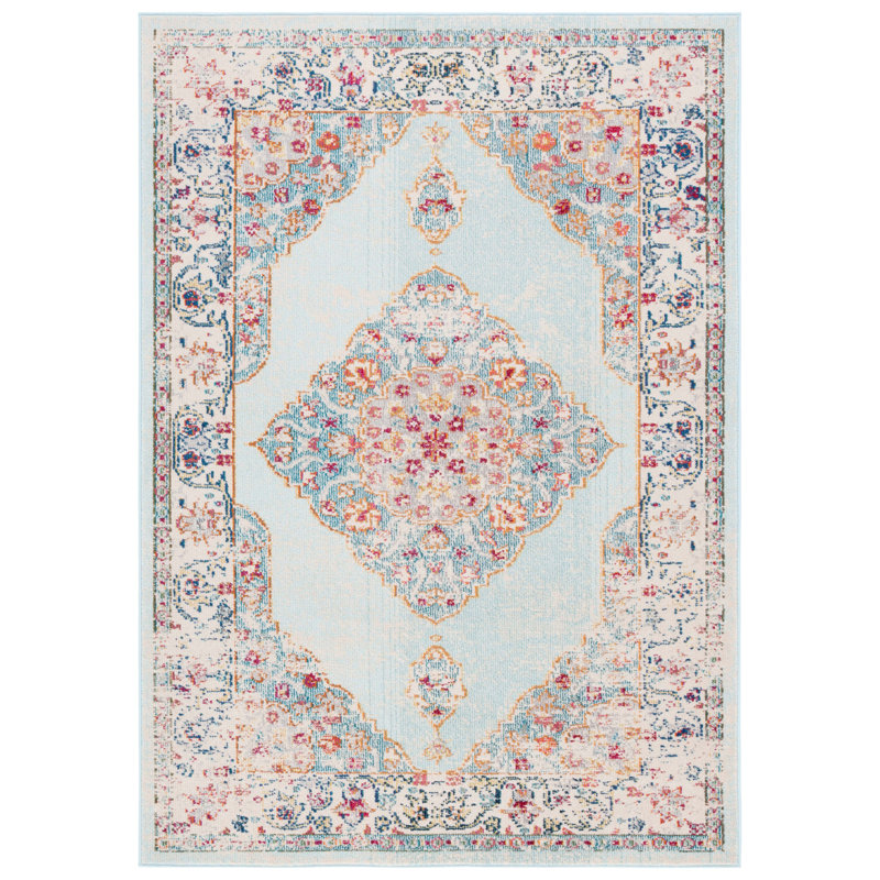 Monaco Performance Oriental Rug, Rectangle 9' x 12'