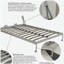 Ensemble de quincaillerie pour lit escamotable vertical pour grand lit DIY DIY
