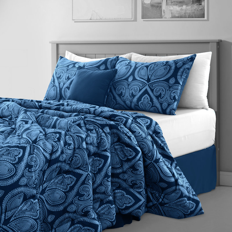 Comforter, Twin, Navy