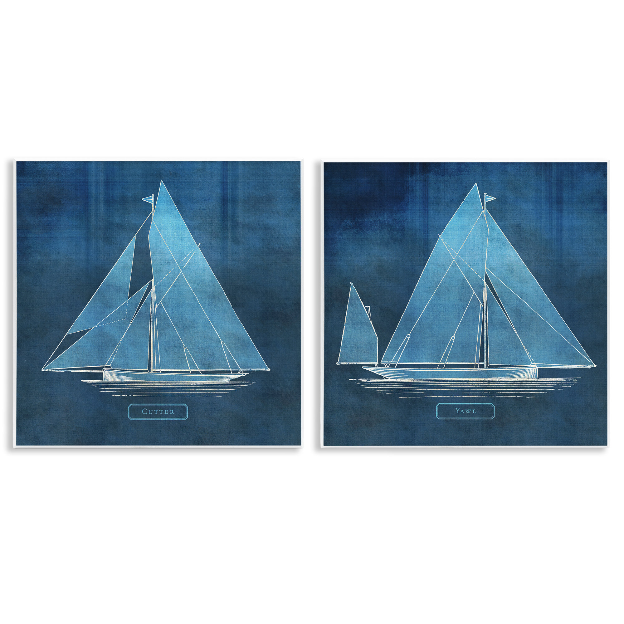 Breakwater Bay Nautical Sailboat Vessels Duo 2 Piece Wall Plaque Art ...