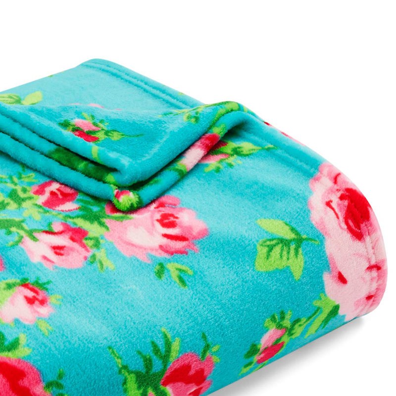 Couverture en peluche ultra douce Betsey Johnson, Simple