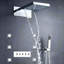 Ensemble de douche mural multi-fonctions avec douchette Oceane
