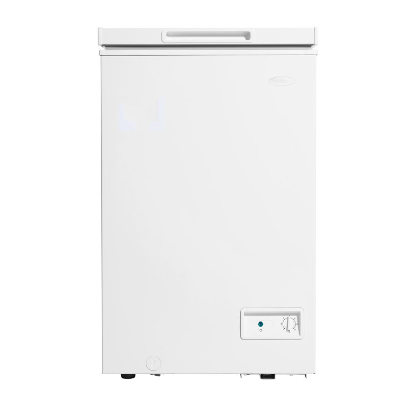 3.5 Cubic Feet Chest Freezer with Adjustable Temperature Controls