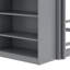 Lit superposé double au-dessus de double avec tiroirs et tablettes-107224400