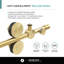 Porte de douche coulissante simple sans cadre l 48 po x H 80 po-101025415