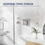 Joze Compact Double Towel Bar, Polished Chrome