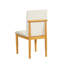 Chaise rembourrée Latitude Run® - tissé texturé crème (ensemble de 2)