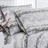 Abstraction 300 Thread Count Abstract 100% Cotton Sheet Set by Southshore Fine Linens