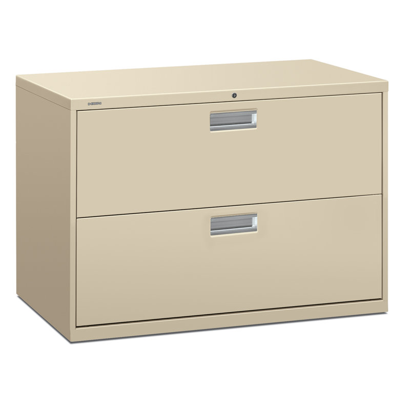 Brigade 2-Drawer Lateral Filing Cabinet, Putty