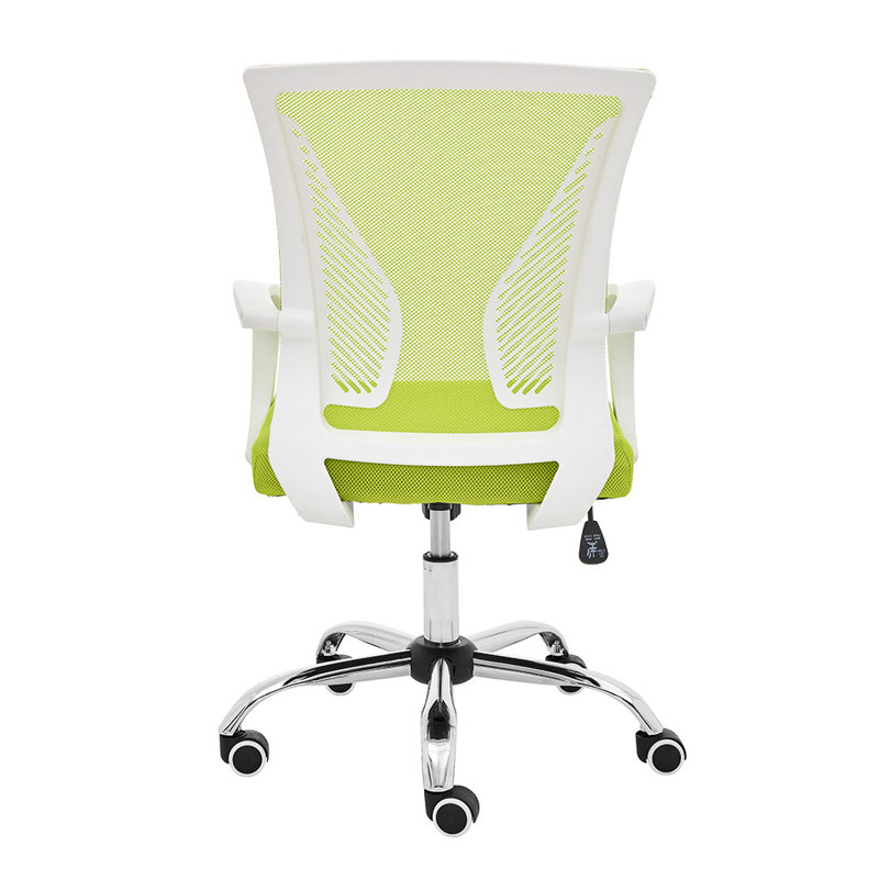 Mashea Mesh Task Chair, White, Lime