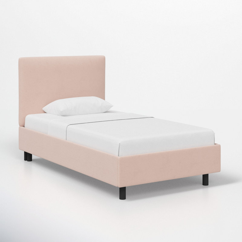 Lit plateforme Sawyer, Double, Classic Blush Performance Velvet