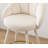 Damisi Upholstered Counter Stool with Metal Frame-908866363