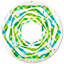 Miroir mural Whirl Tartan-45632334-122497676