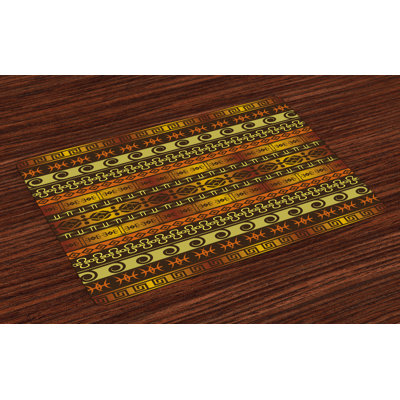 Mccrea Prehistoric Indigenous Art Placemat