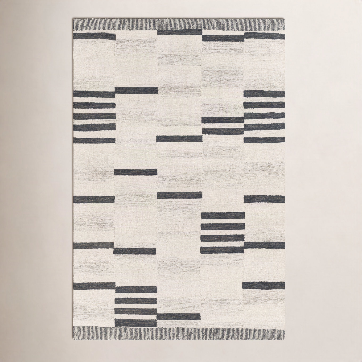 Uptown Hand-Tufted Geometric Rug, Rectangle 5' x 7'6"