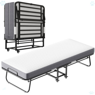 Lit pliant avec matelas Rollaway
