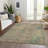 Machine Washable Indoor/Outdoor Cinead ACN1664 Green Rug-104403488
