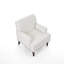 Fauteuil en mélange de coton gris Iliana-1628265269