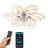Merium Ceiling Fan with LED Lights