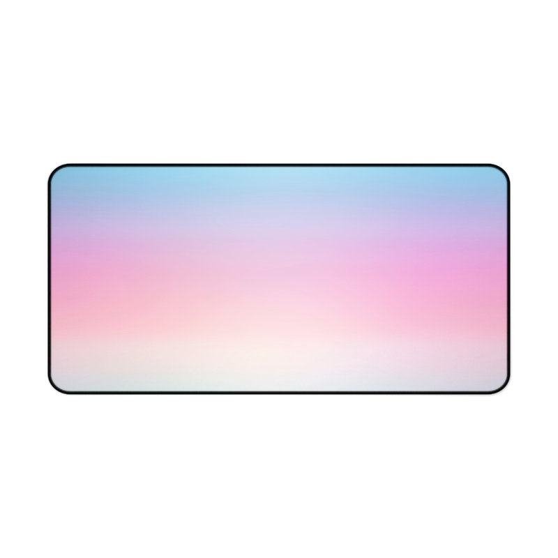 Polyester Desk Pad, 14.4x12.1