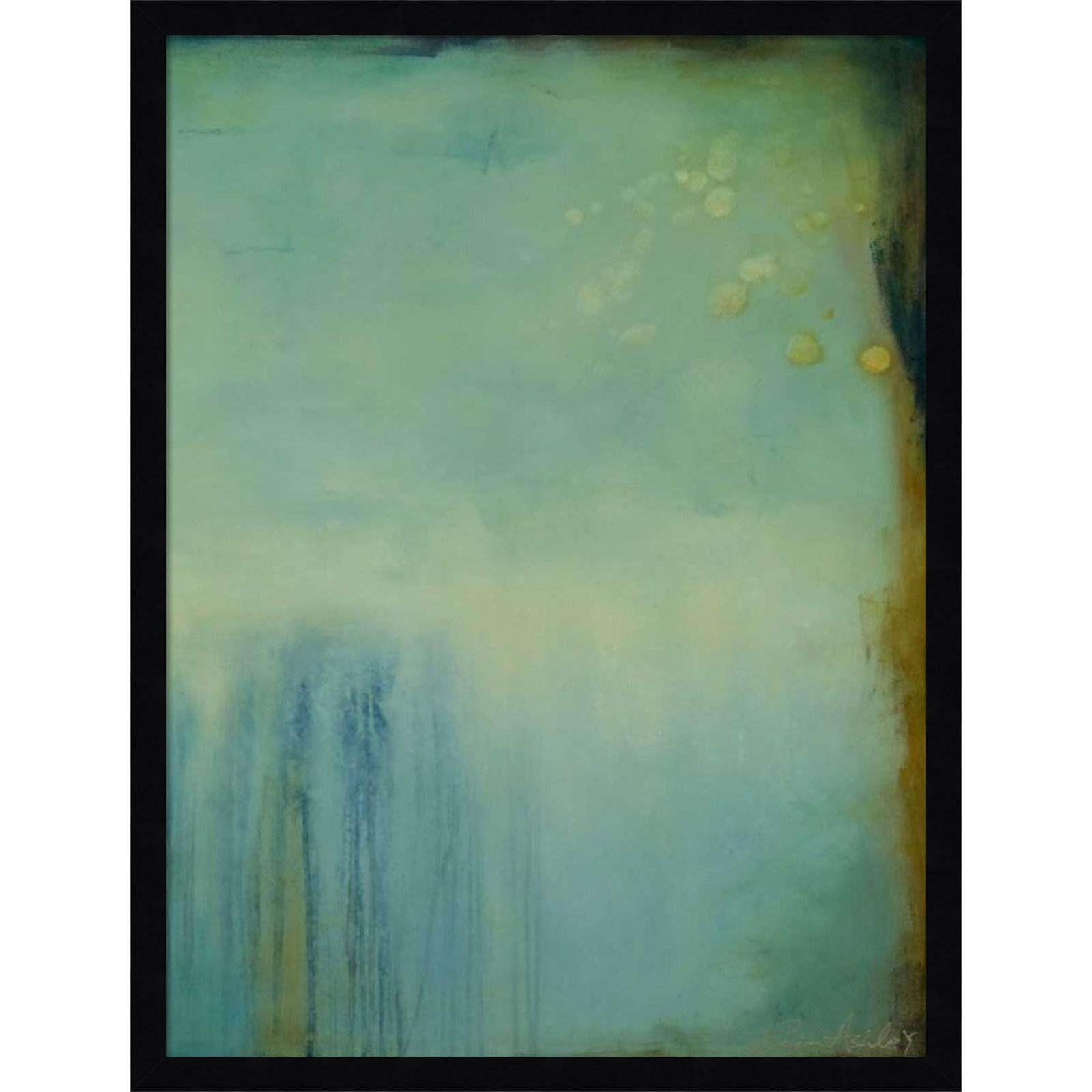Whispering Souls II Print by Erin Ashley, Black, 25" H x 19" W
