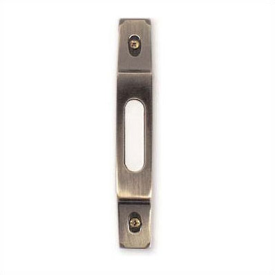 Artisan Push Button Doorbell, Antique Pewter