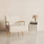 Table de chevet étroite en bois massif avec 2 tiroirs-1261880797-1261338578