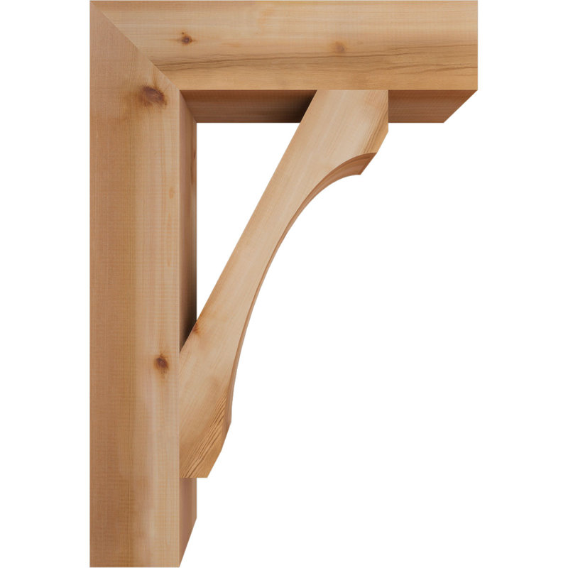 Support l 5 pi x P 26 po x H 38 po Legion Block, H 38 po x l 5,5 po x P 26 po, Cèdre rouge, Lisse
