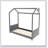 Velvet House Bed Wood Bed-1484239675