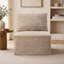 Canapé modulaire en velours côtelé Camel