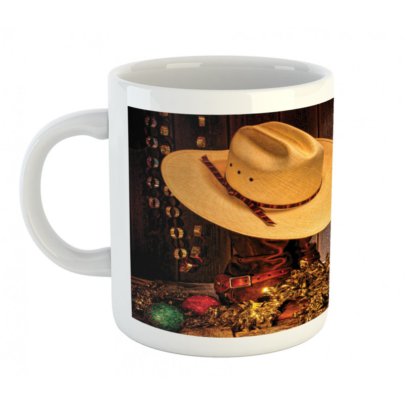 Grande tasse à café western