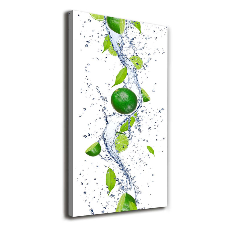 Lime - Wrapped Canvas Print