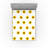 Ambesonne Yellow Fitted Sheet 2-Pack Sunflower Pattern Nature Yellow-106750068